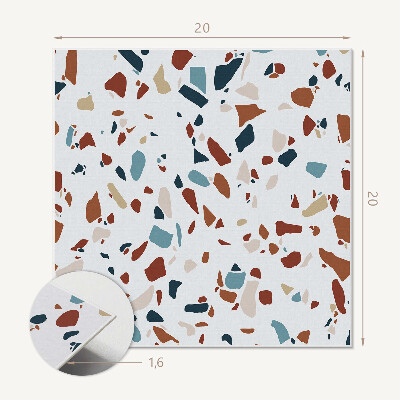Öntapadós vinyl csempe Absztrakt mozaik kompozíció