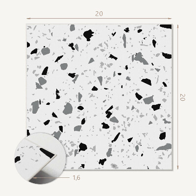 Öntapadós vinyl csempe Absztrakt kő motívumok