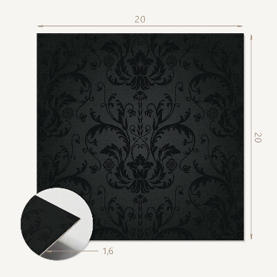 Öntapadós vinyl csempe Csodálatos virágmintás