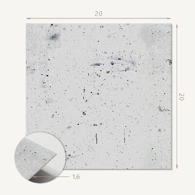 Öntapadós vinyl csempe A nyers beton természetes mintája