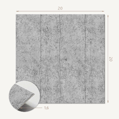 Vinilpadló Beton rajzszerkezete