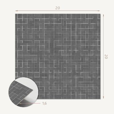 Vinyl csempe Vonalgeometria absztrakt stílusban