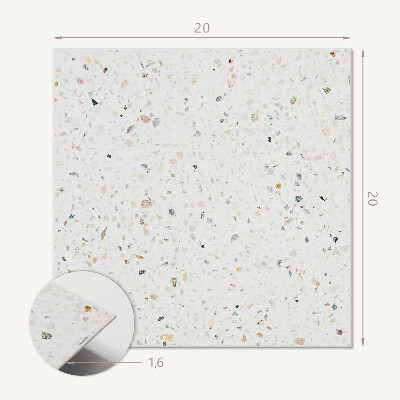 Vinyl csempe Kő motívum finom részecskékkel