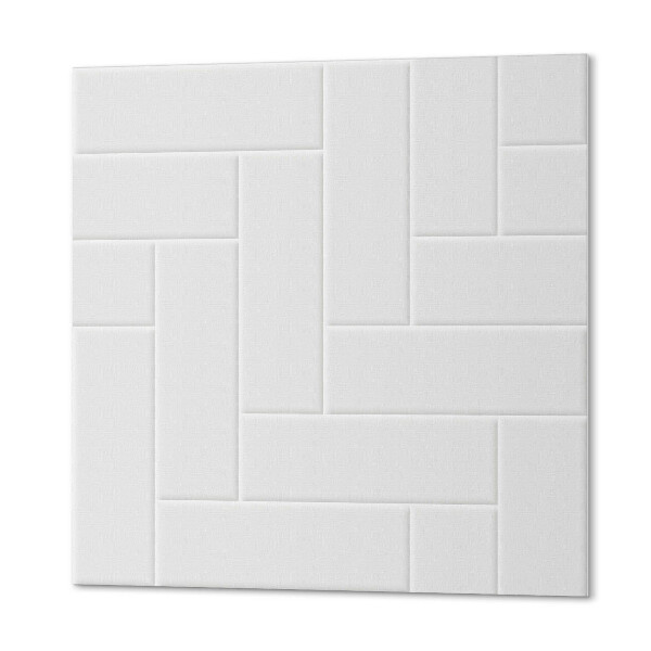 Vinilpadló Geometrikus halszálka tégla tónusban