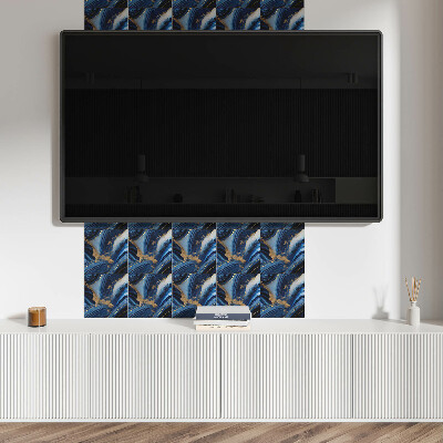 Vinyl csempe Absztrakt hullám design