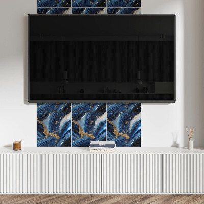 Vinyl csempe Absztrakt hullám design