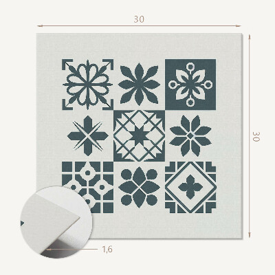 Vinyl csempe Stílusos geometrikus minták