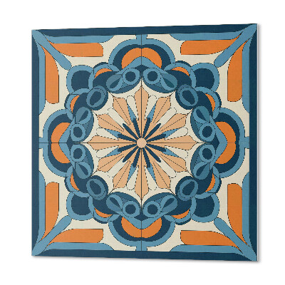 Vinyl csempe Mandala virágos díszítéssel