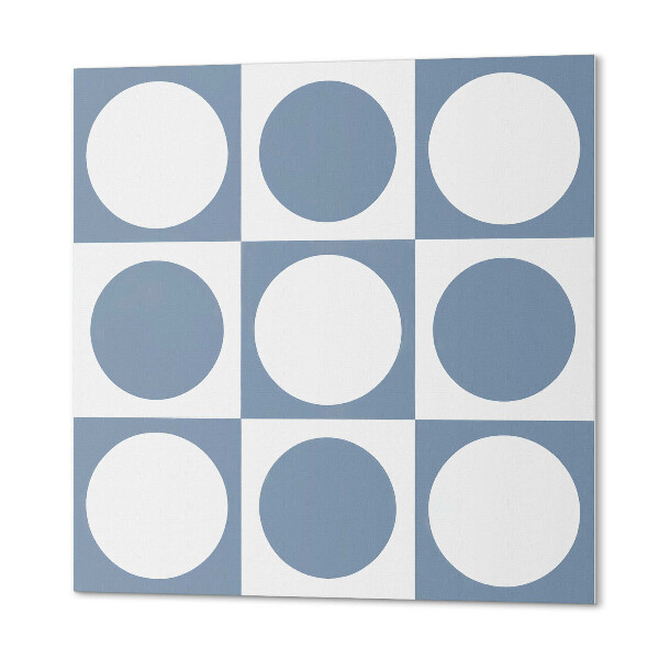 Vinyl csempe Hálós körök geometrikus stílusban