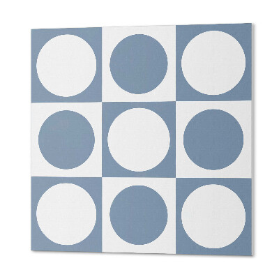 Vinyl csempe Hálós körök geometrikus stílusban