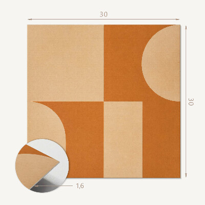 Öntapadós vinyl csempe Absztrakt geometriai formák