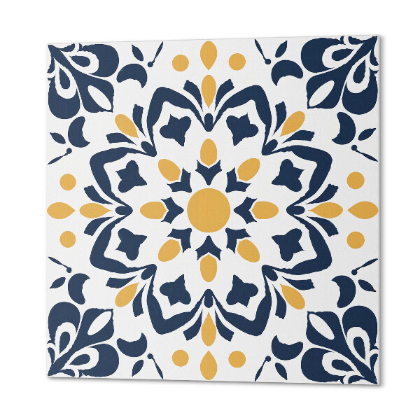 Vinyl csempe Mandala virág motívummal