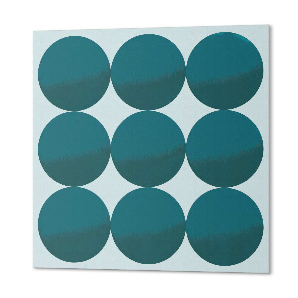 Vinilpadló Körkörös minták egy geometriai rácsban