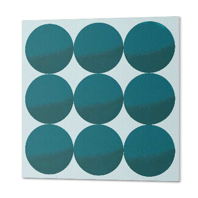 Vinilpadló Körkörös minták egy geometriai rácsban
