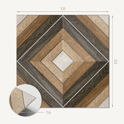 Öntapadós vinyl csempe Rombuszok geometriai formában