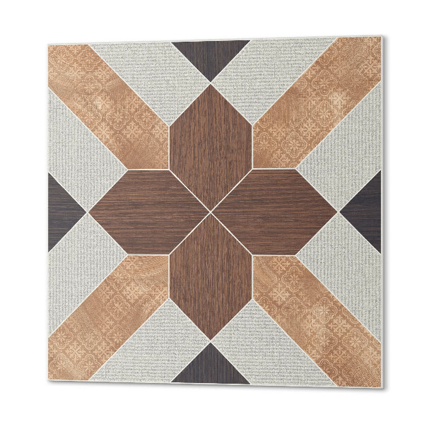 Vinilpadló Absztrakt geometriai motívum