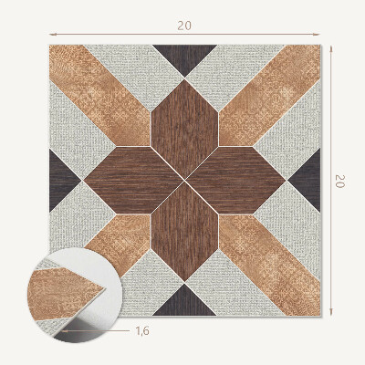 Vinilpadló Absztrakt geometriai motívum