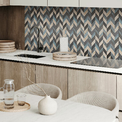 Vinyl csempe Fa cikkcakk modern stílusban