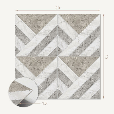Vinyl csempe Csempézett geometrikus motívum