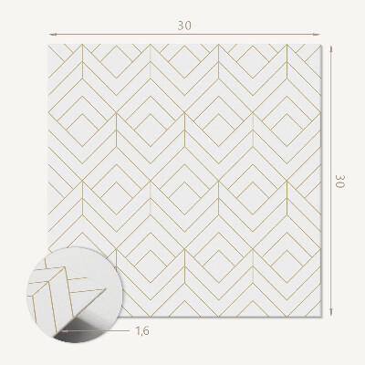 Vinyl csempe Rombuszok modern geometriai megközelítésben