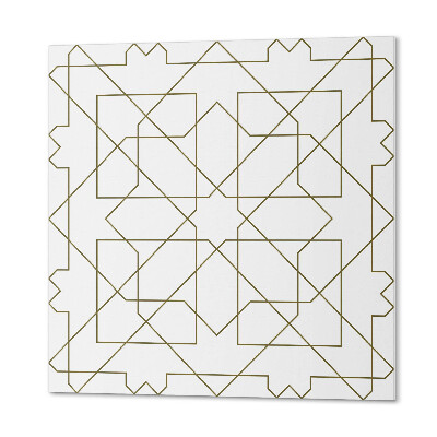 Vinilpadló Vonalminta geometriai formában