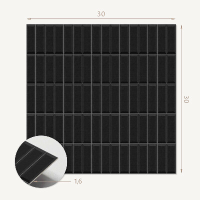 Öntapadós vinyl csempe Szabályos dobozok harmonikus elrendezésben