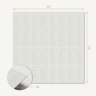 Öntapadós vinyl csempe Minimalista téglalapok mozaikja