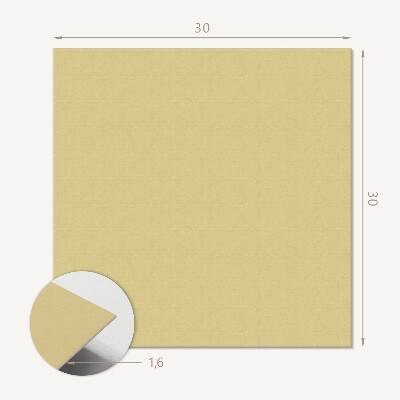 Öntapadós vinyl csempe Finom sárga, pasztell tónusú