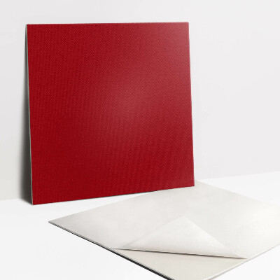 Öntapadós vinyl csempe Piros szín