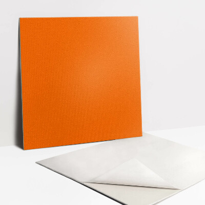 Öntapadós vinyl csempe Narancsszín