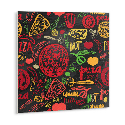 Öntapadós vinyl csempe Gyorsétterem pizza témák