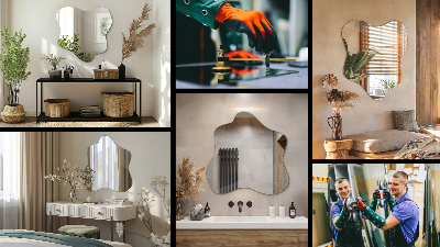 Szabálytalan formájú, aszimmetrikus tükör