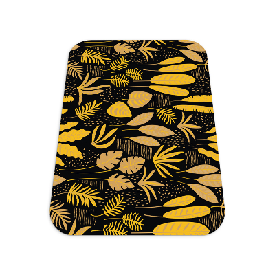 Irodai szék szőnyeg Sárga levelek