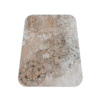 Irodai szék szőnyeg Mandala egy kőre