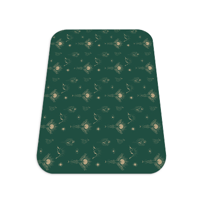 Irodai szék szőnyeg Misztikus ezoterikus mintázat