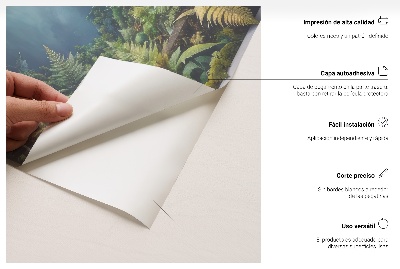 Faláttörés matrica 3D 66x100 Városi tájkép