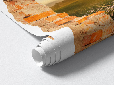 Faláttörés matrica 3D 85x100 Napos rét