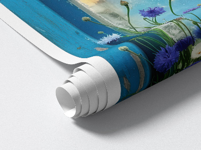 Öntapadós ablak falmatrica 88x100 Vidéki báj