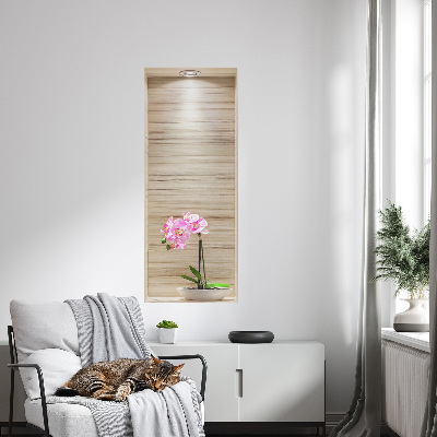 Optikai illúzió falmatrica 40x100 Orchidea elegancia