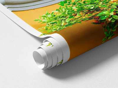 Optikai illúzió falmatrica 55x100 Narancsfa