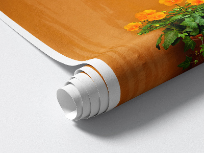 Optikai illúzió falmatrica 65x100 Virágok egy cserépben