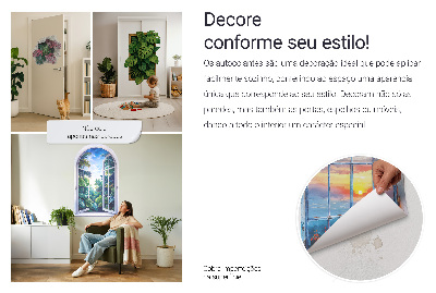 Faláttörés matrica 3D 125x130 A jövő városa