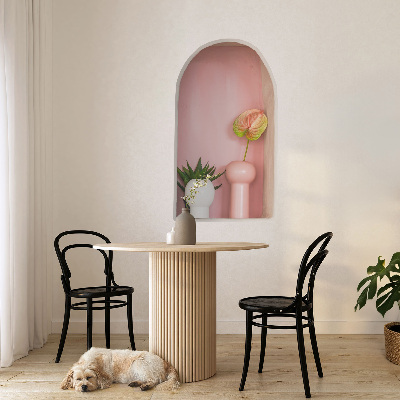 Optikai illúzió falmatrica 75x130 Finom növényzet