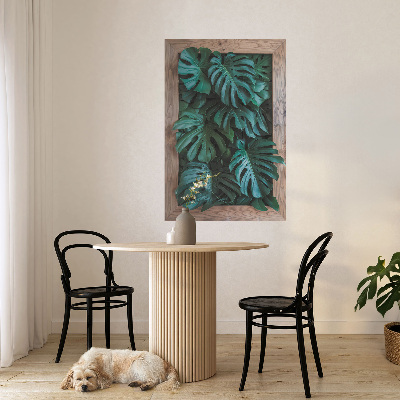 Optikai illúzió falmatrica 87x130 Zöld kompozíció