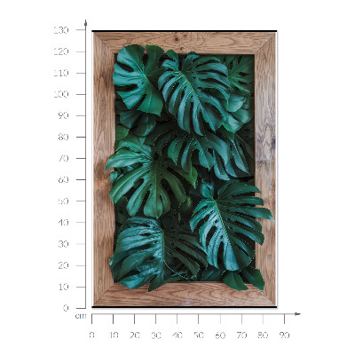 Optikai illúzió falmatrica 87x130 Zöld kompozíció