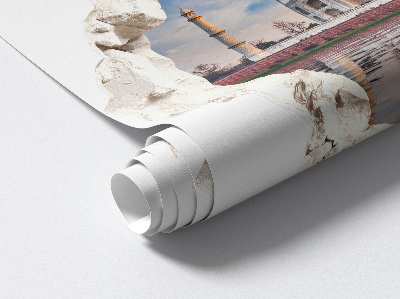 Faláttörés matrica 3D 130x123 Egy egzotikus emlékmű