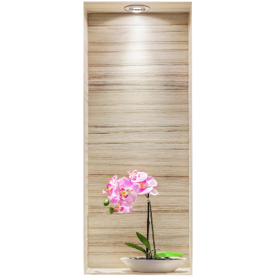 Optikai illúzió falmatrica 52x130 Orchidea elegancia