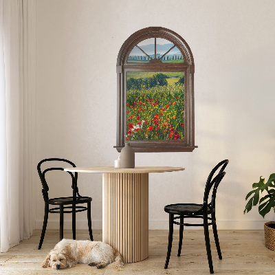 Ablak falmatrica 41x60 Festői táj