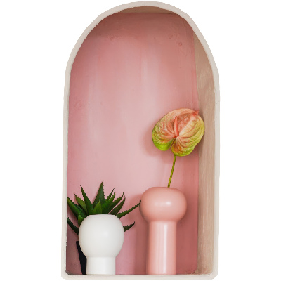 Dekoratív 3d falmatrica 35x60 Finom növényzet