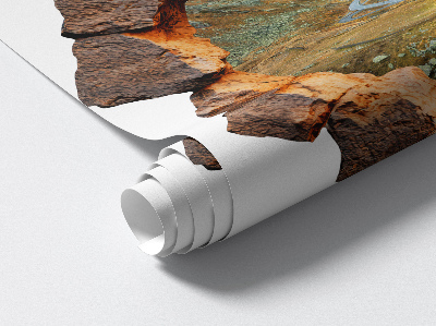 3D falmatrica lyuk 60x60 Hegyi túra